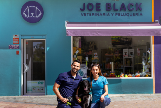 equipo veterinario Joe Black